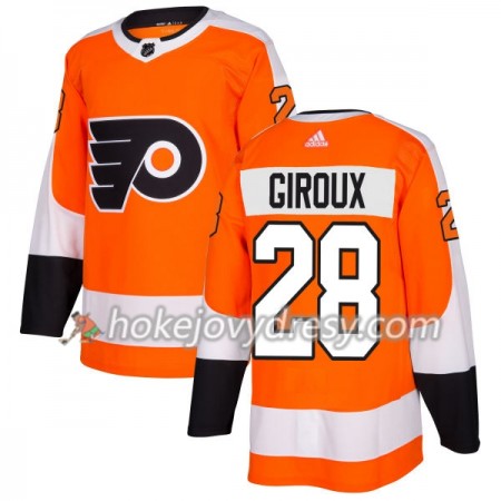 Pánské Hokejový Dres Philadelphia Flyers Claude Giroux 28 Adidas 2017-2018 Oranžová Authentic